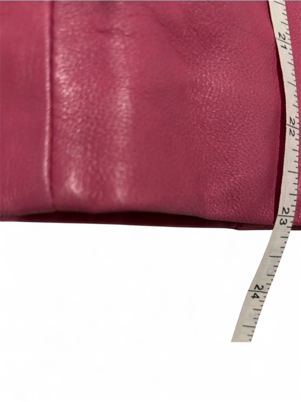 Nine West Pink Genuine Leather Blazer, SZ. L - Picture 8 of 10